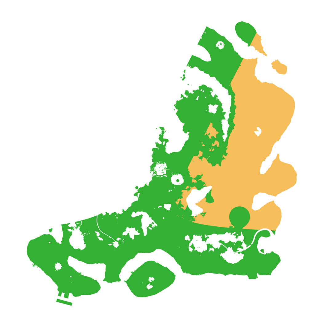 Biome Rust Map: Procedural Map, Size: 4000, Seed: 48175623