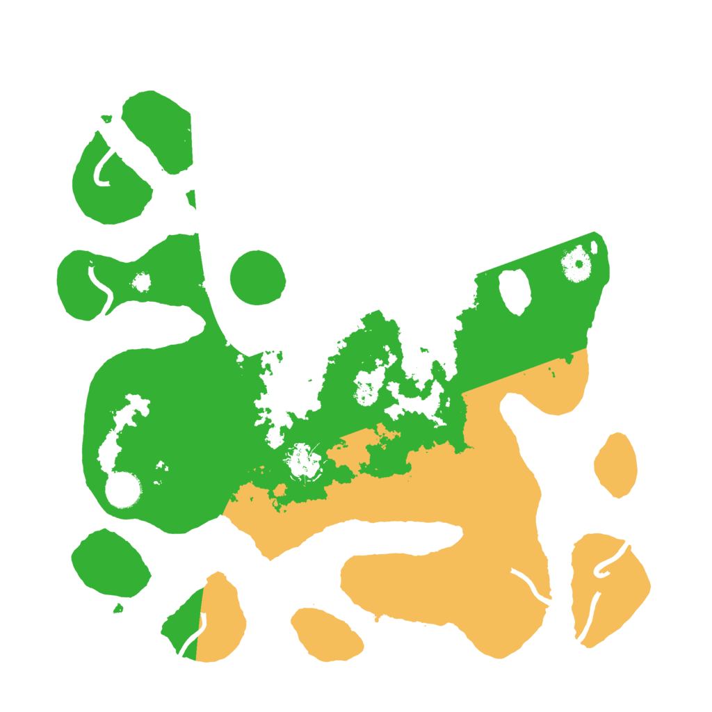 Biome Rust Map: Procedural Map, Size: 3500, Seed: 5607205