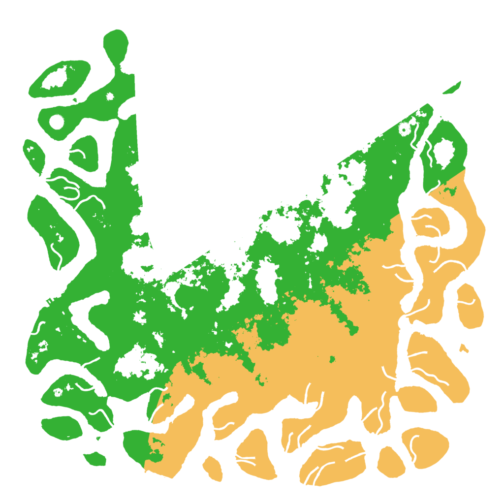 Biome Rust Map: Procedural Map, Size: 6000, Seed: 56793774
