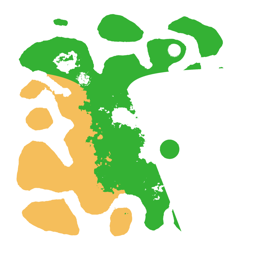 Biome Rust Map: Barren, Size: 3500, Seed: 3503082