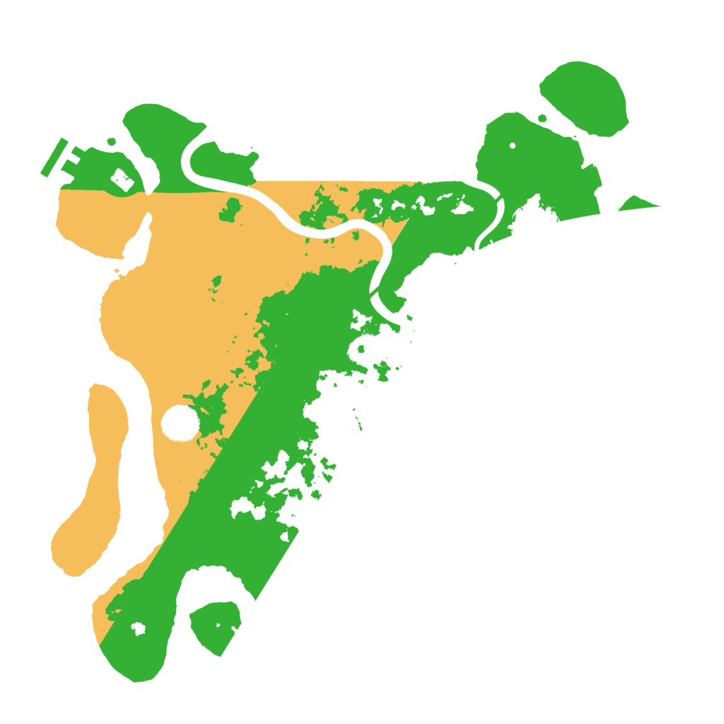 Biome Rust Map: Procedural Map, Size: 3500, Seed: 5917959