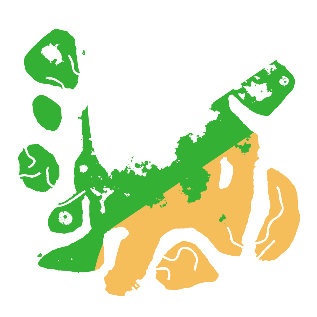 Biome Rust Map: Procedural Map, Size: 3500, Seed: 5475780