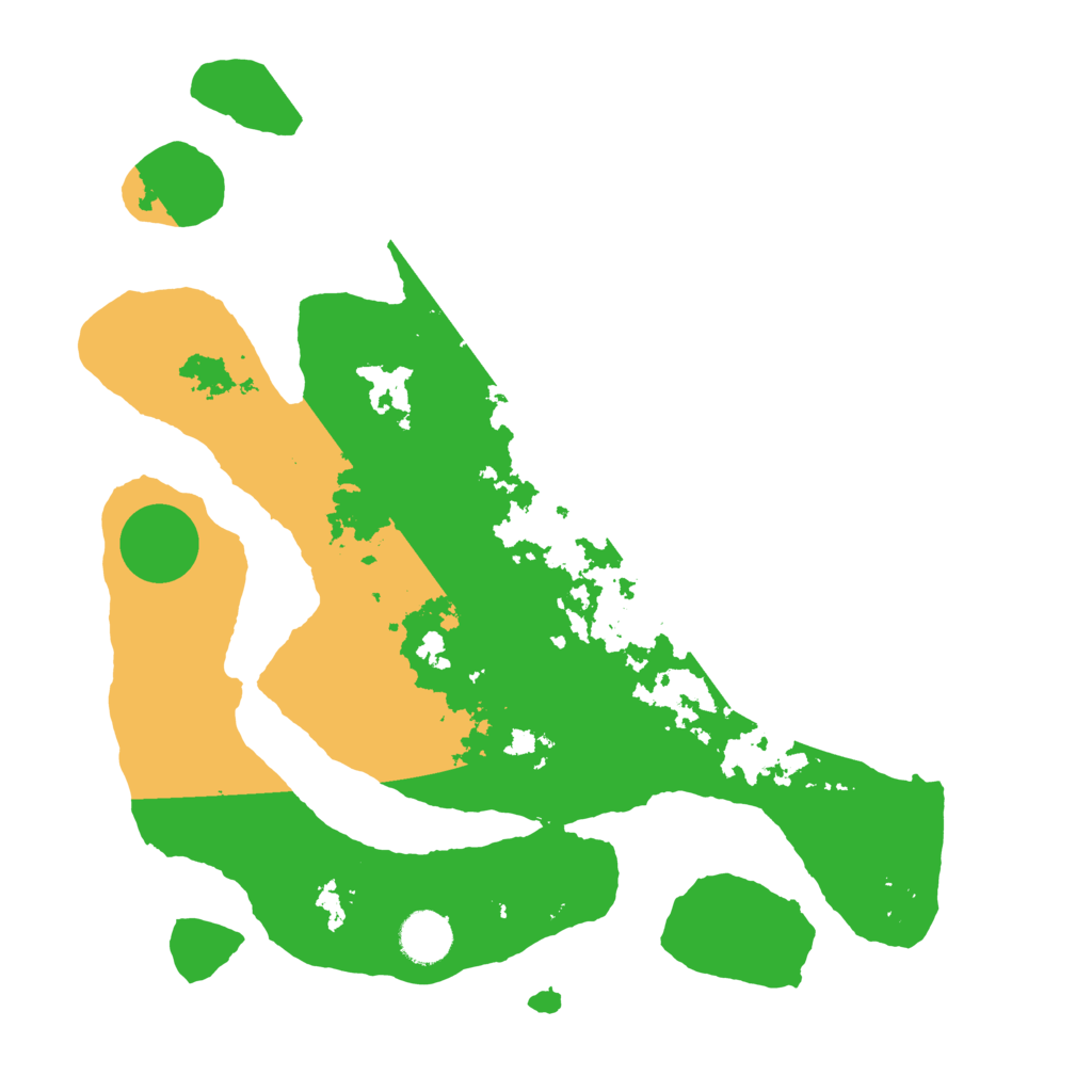 Biome Rust Map: Barren, Size: 3650, Seed: 1318276274