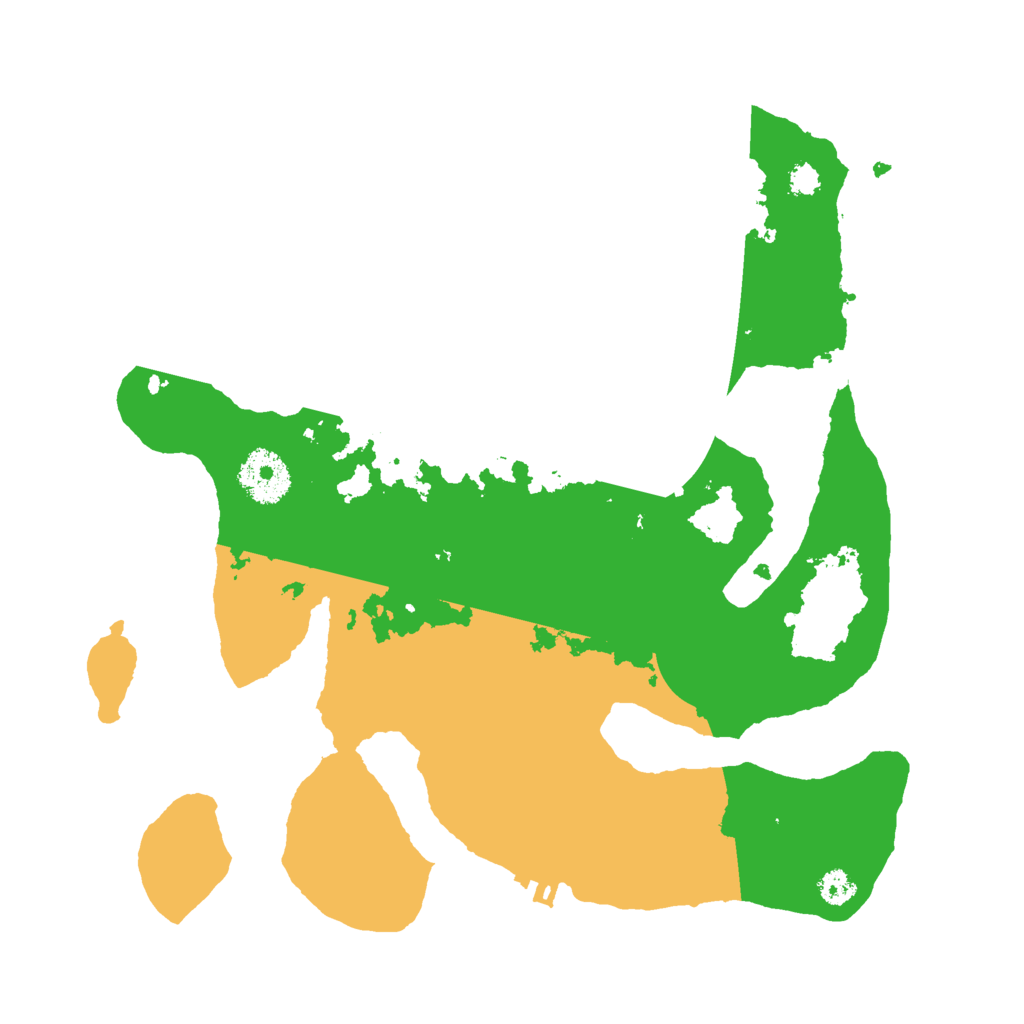 Biome Rust Map: Procedural Map, Size: 3000, Seed: 939096839