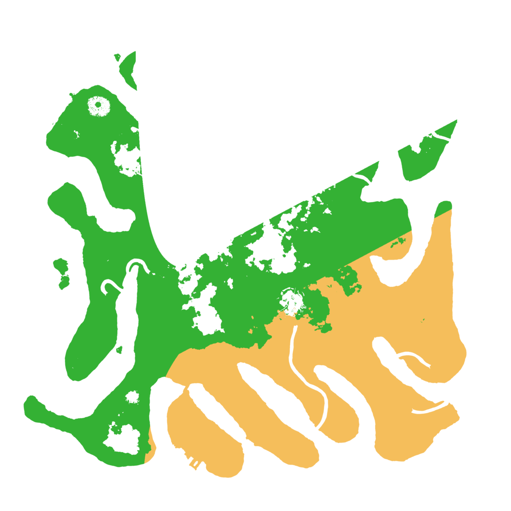 Biome Rust Map: Procedural Map, Size: 3550, Seed: 845033