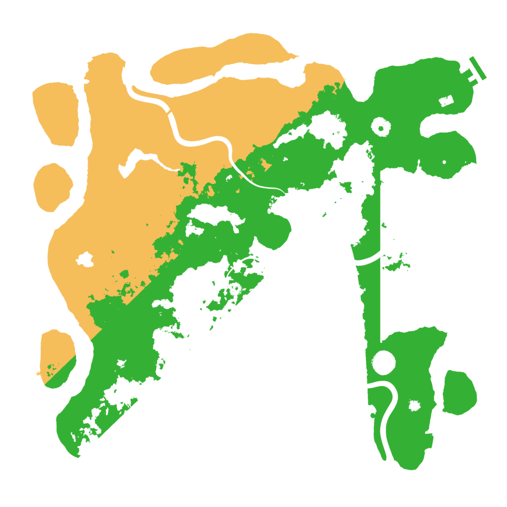 Biome Rust Map: Procedural Map, Size: 4000, Seed: 623902