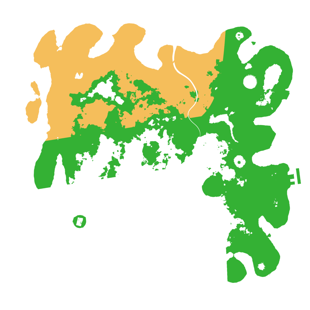 Biome Rust Map: Procedural Map, Size: 4000, Seed: 947967