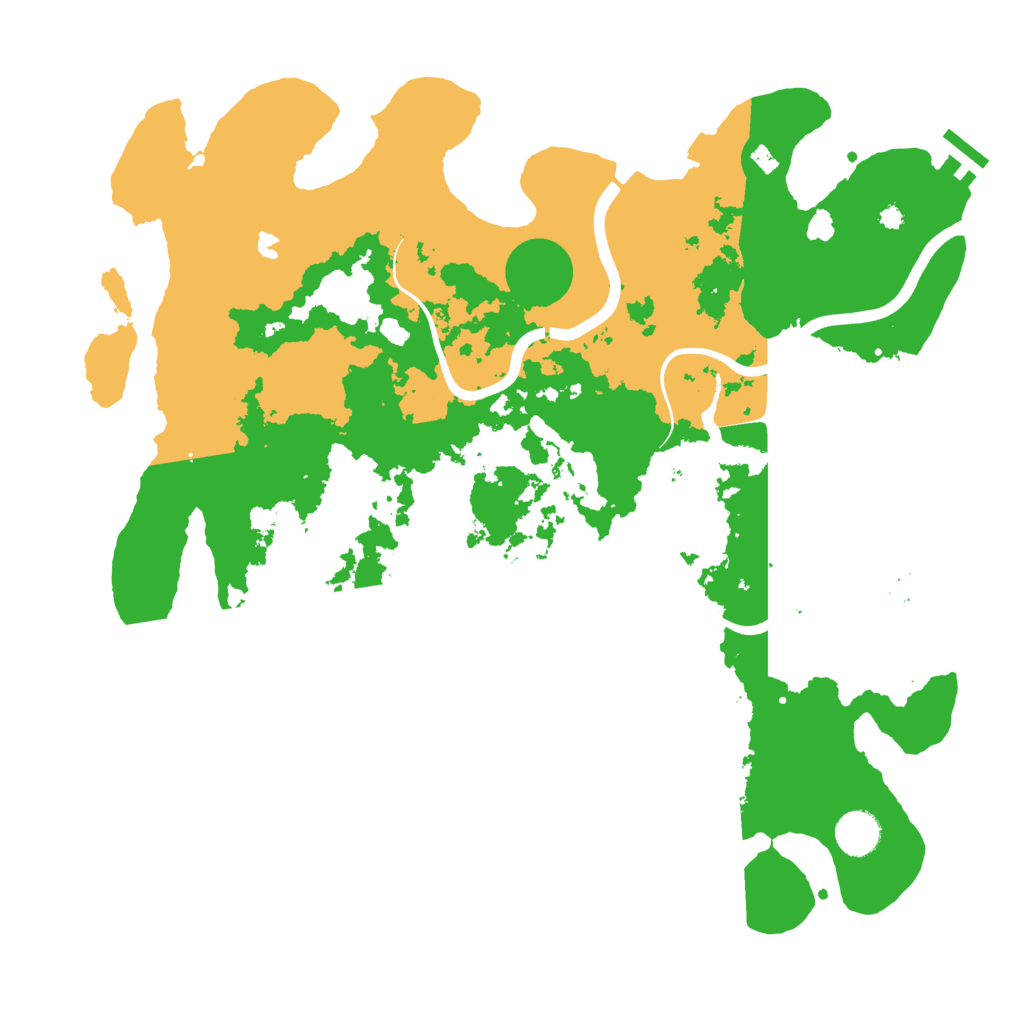 Biome Rust Map: Procedural Map, Size: 4000, Seed: 947967