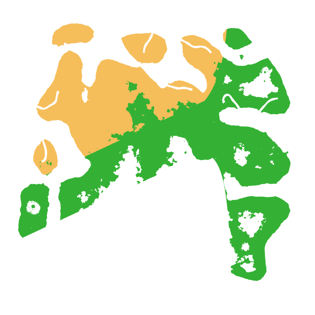 Biome Rust Map: Procedural Map, Size: 3500, Seed: 722357