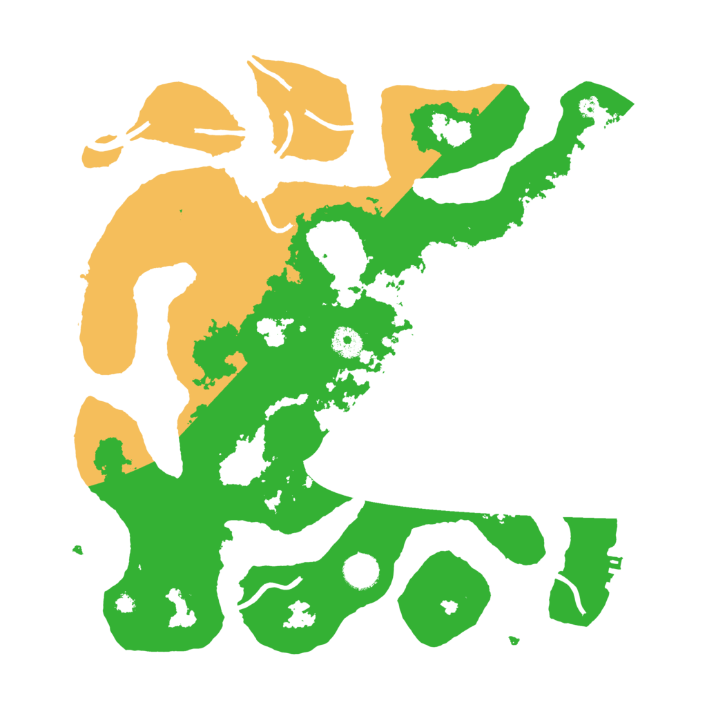 Biome Rust Map: Procedural Map, Size: 3500, Seed: 1642419