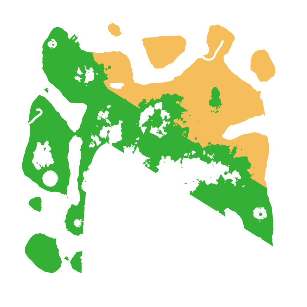 Biome Rust Map: Procedural Map, Size: 3500, Seed: 1634418