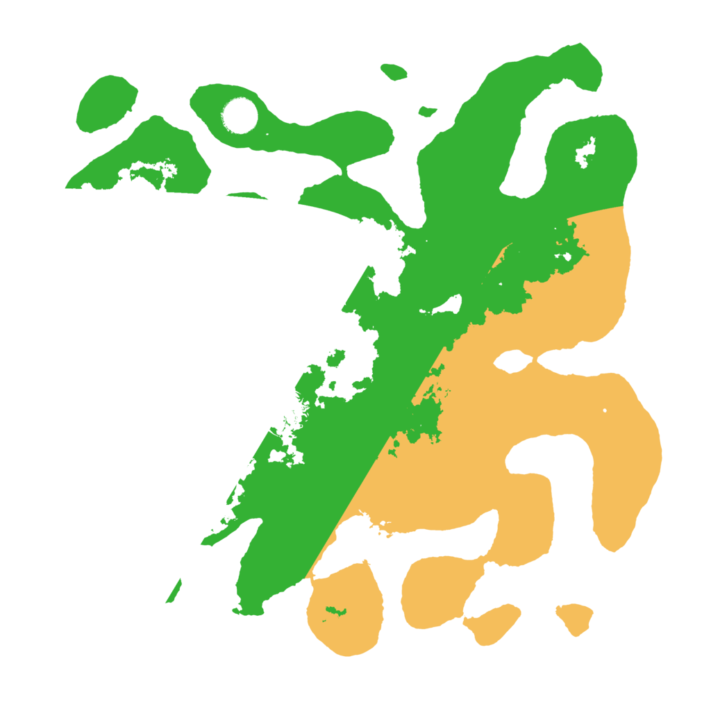 Biome Rust Map: Barren, Size: 3500, Seed: 1416405