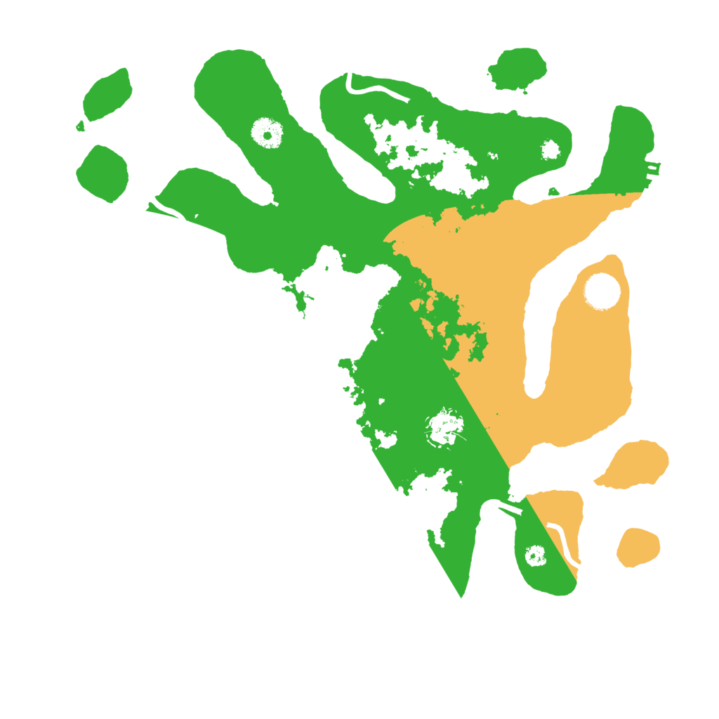 Biome Rust Map: Procedural Map, Size: 3500, Seed: 3904252