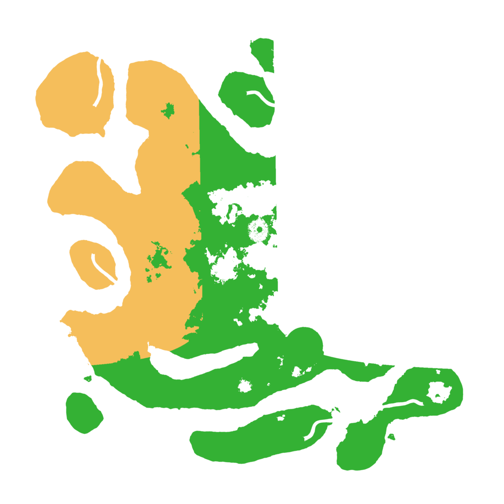 Biome Rust Map: Procedural Map, Size: 3500, Seed: 5169042