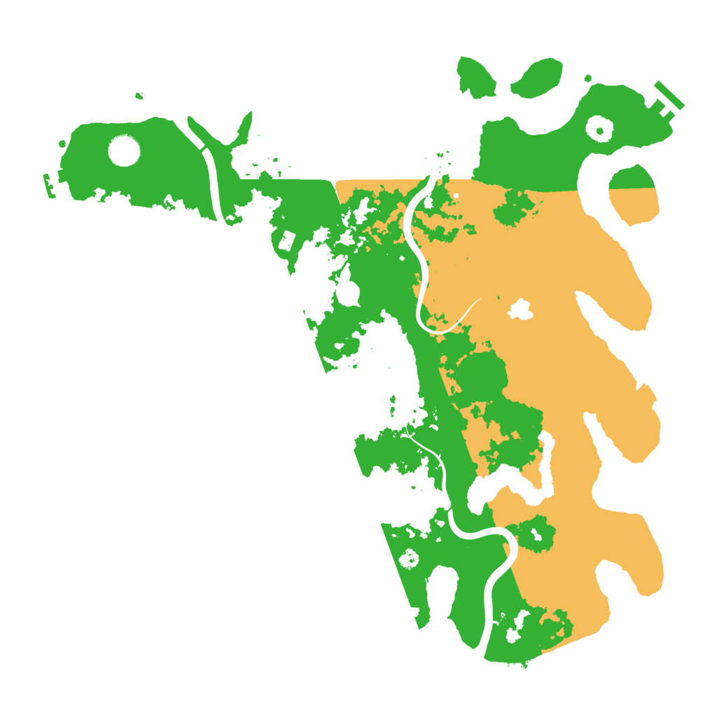 Biome Rust Map: Procedural Map, Size: 4000, Seed: 891370