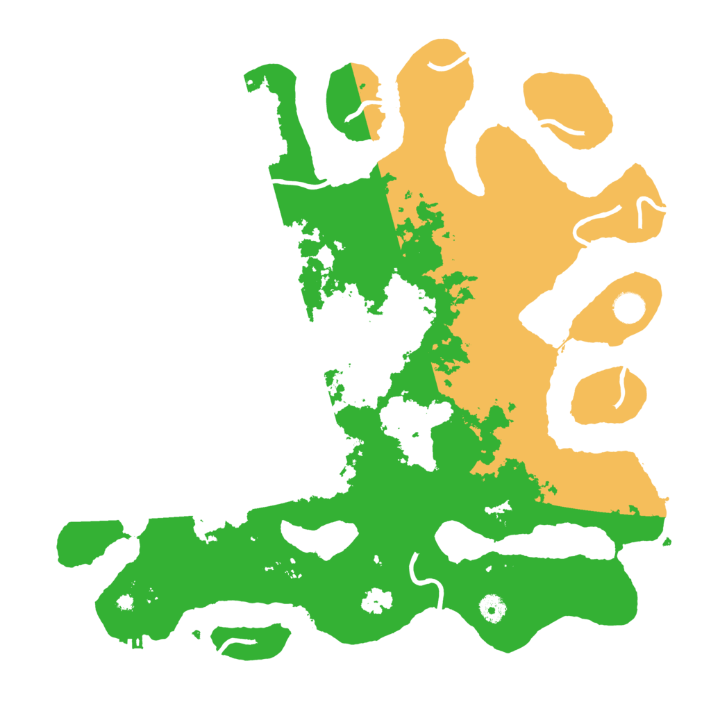 Biome Rust Map: Procedural Map, Size: 4000, Seed: 659777