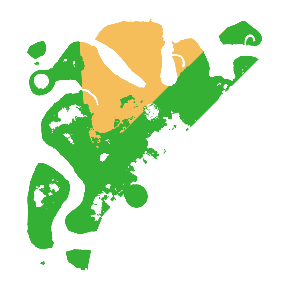 Biome Rust Map: Procedural Map, Size: 3500, Seed: 6120880