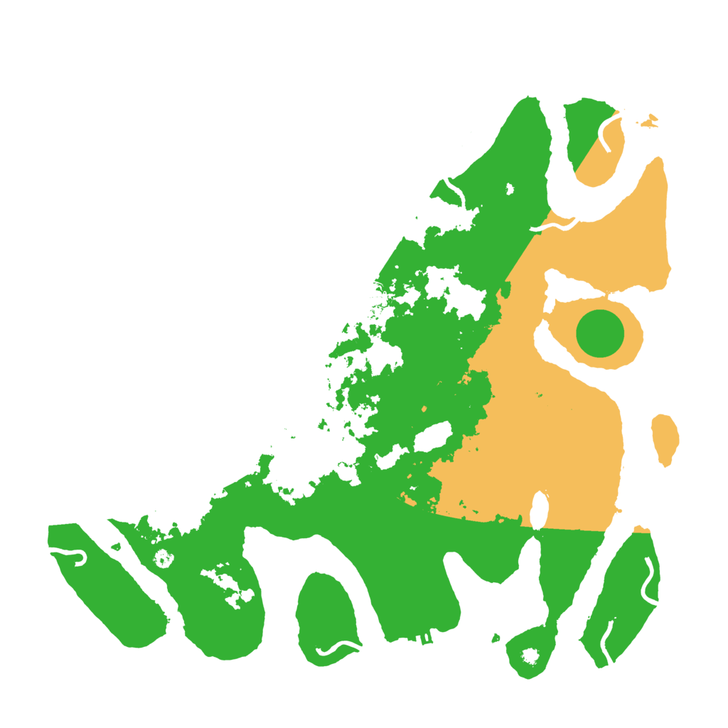 Biome Rust Map: Procedural Map, Size: 4000, Seed: 800279