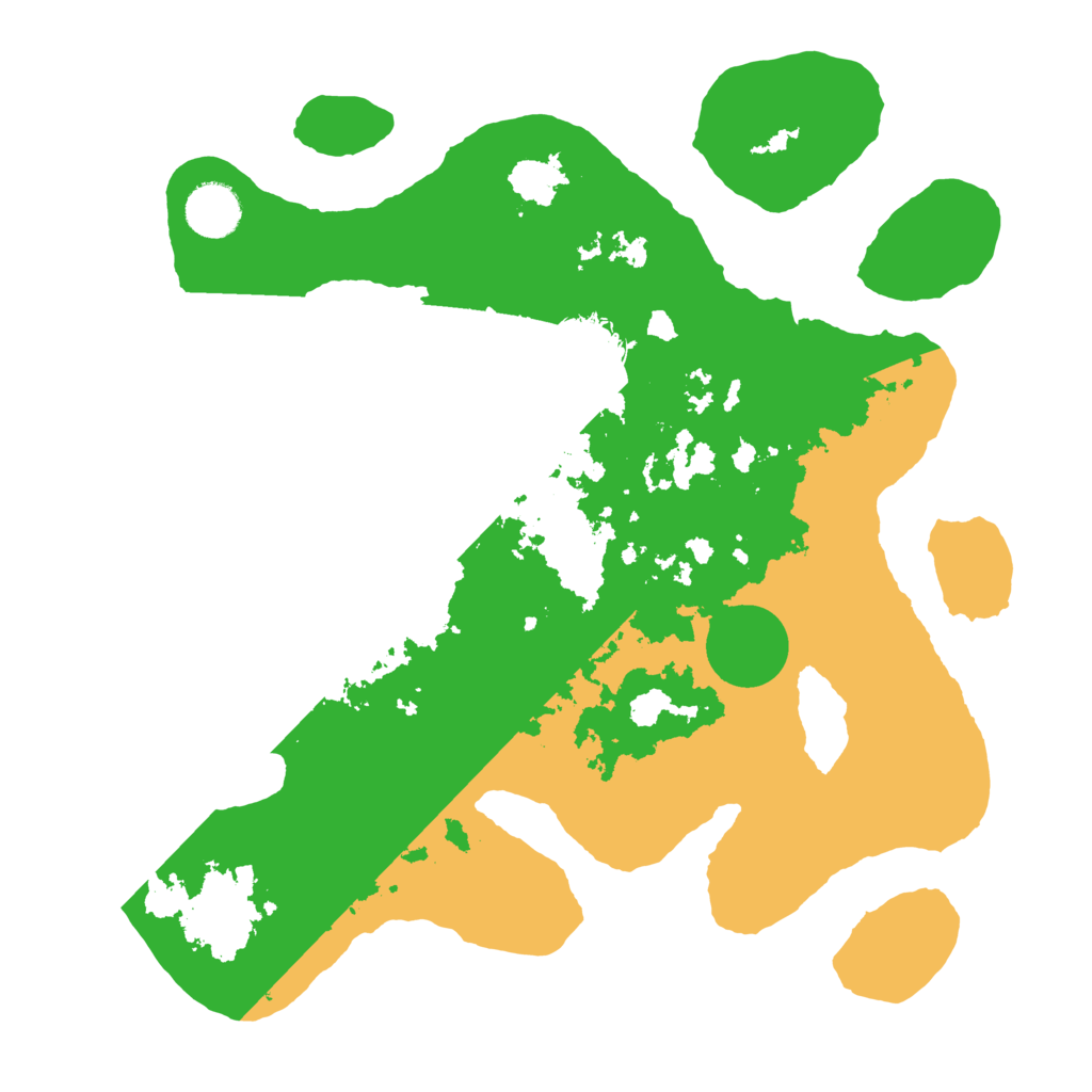 Biome Rust Map: Barren, Size: 3500, Seed: 2798072