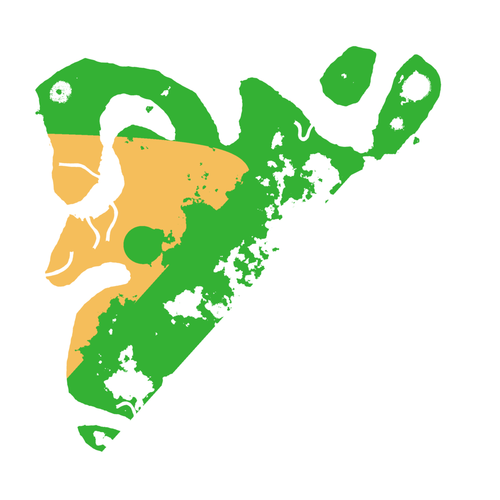 Biome Rust Map: Procedural Map, Size: 3500, Seed: 3808579