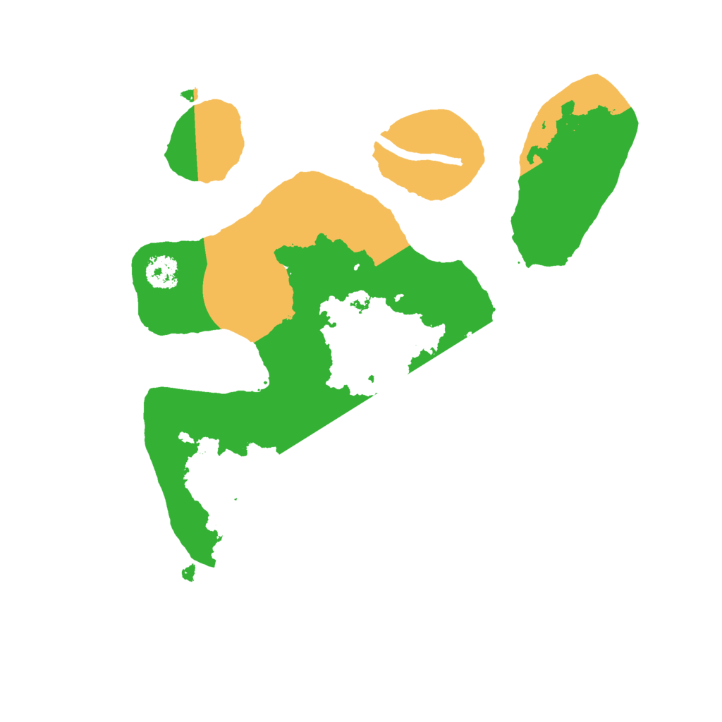 Biome Rust Map: Procedural Map, Size: 2250, Seed: 20220310