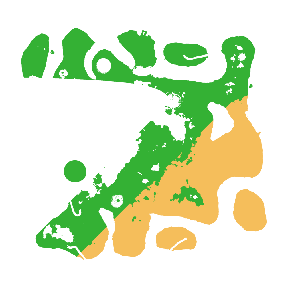 Biome Rust Map: Procedural Map, Size: 3500, Seed: 4425690