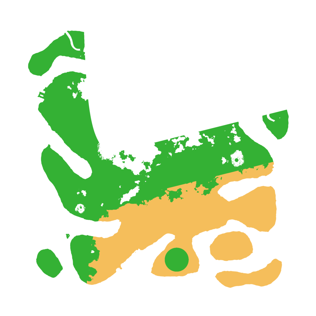 Biome Rust Map: Procedural Map, Size: 3500, Seed: 6346211