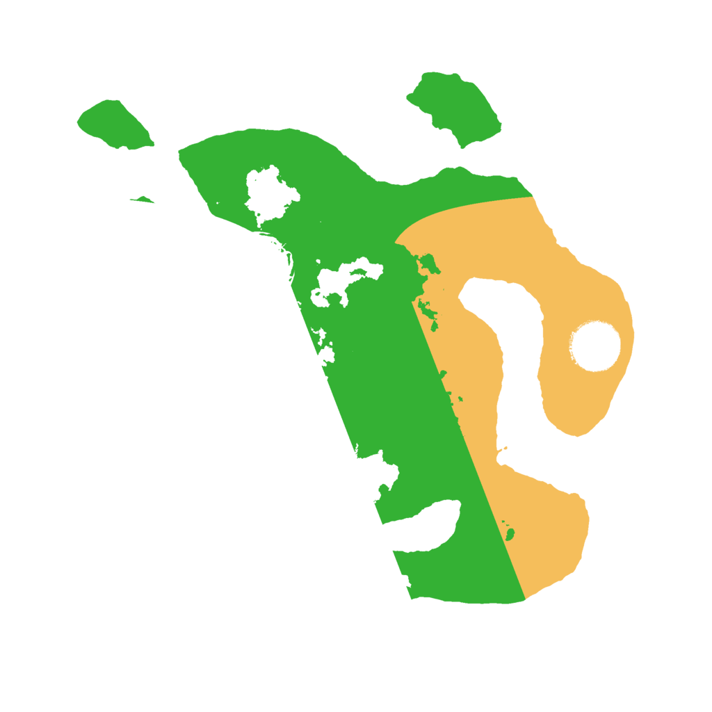 Biome Rust Map: Barren, Size: 2500, Seed: 1500730