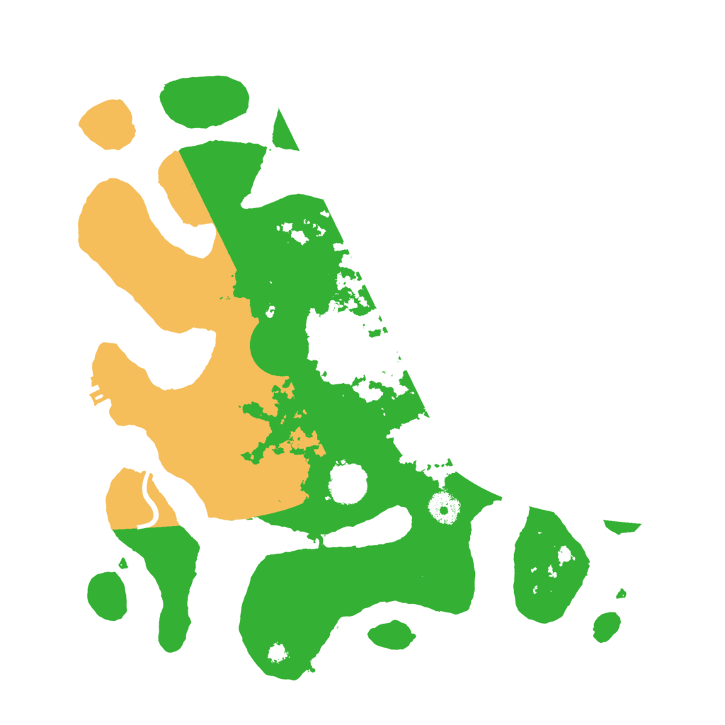 Biome Rust Map: Procedural Map, Size: 3500, Seed: 1771427