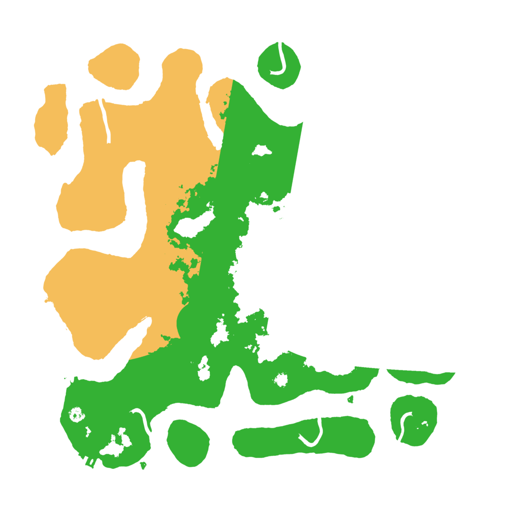 Biome Rust Map: Procedural Map, Size: 3500, Seed: 1753