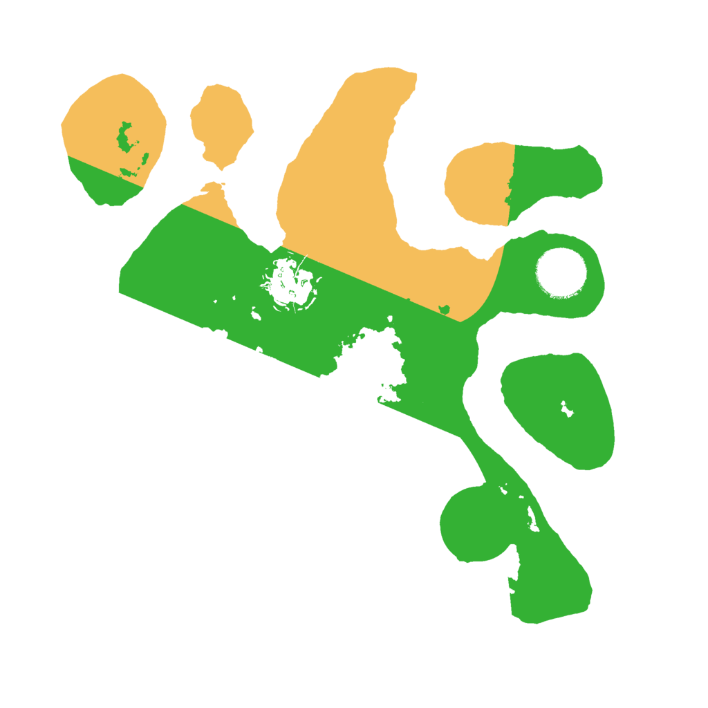 Biome Rust Map: Barren, Size: 2500, Seed: 5958112