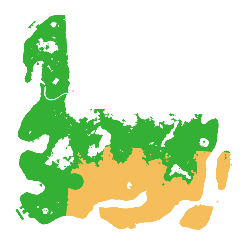 Biome Rust Map: Procedural Map, Size: 4000, Seed: 3071110