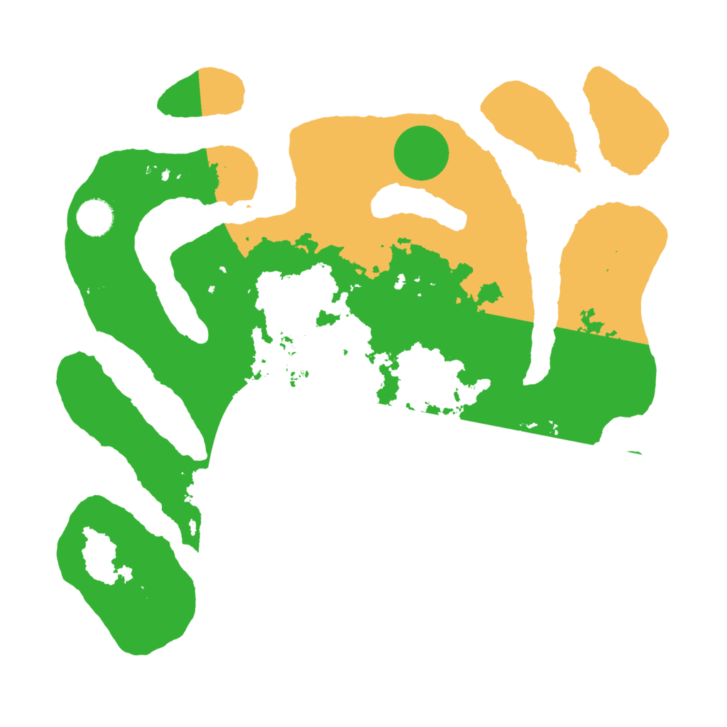 Biome Rust Map: Barren, Size: 3500, Seed: 3400328