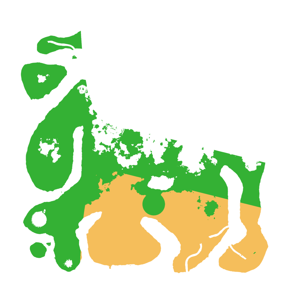 Biome Rust Map: Procedural Map, Size: 3500, Seed: 1956461