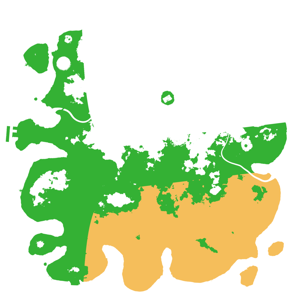 Biome Rust Map: Procedural Map, Size: 3950, Seed: 237715601