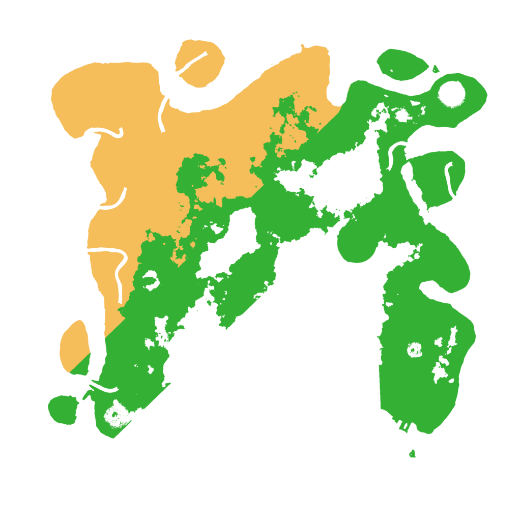 Biome Rust Map: Procedural Map, Size: 3500, Seed: 2690887