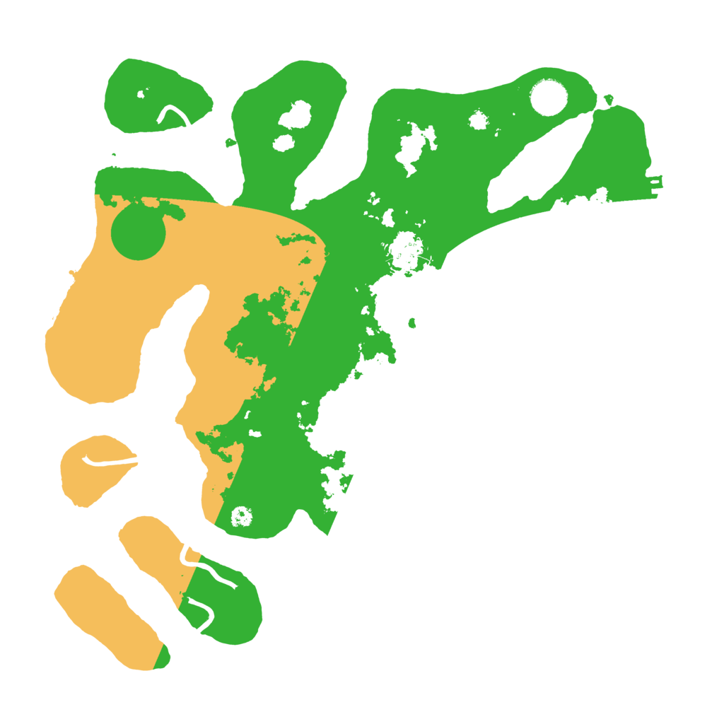 Biome Rust Map: Procedural Map, Size: 3500, Seed: 5903589