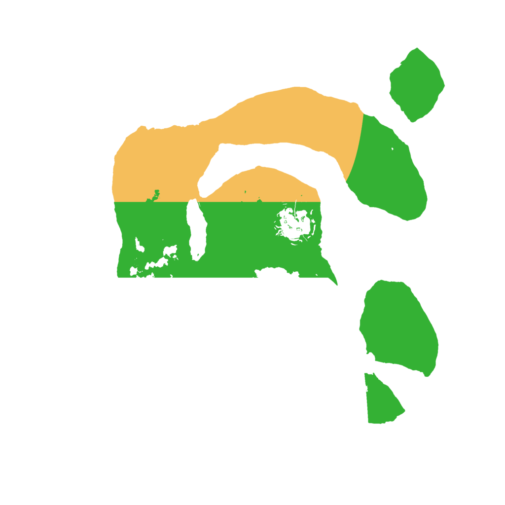 Biome Rust Map: Barren, Size: 2500, Seed: 1788844