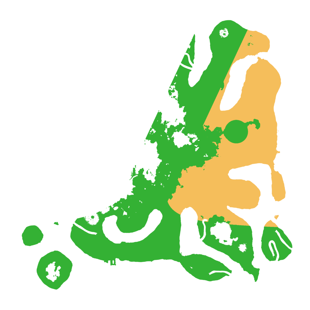 Biome Rust Map: Procedural Map, Size: 3500, Seed: 2937299