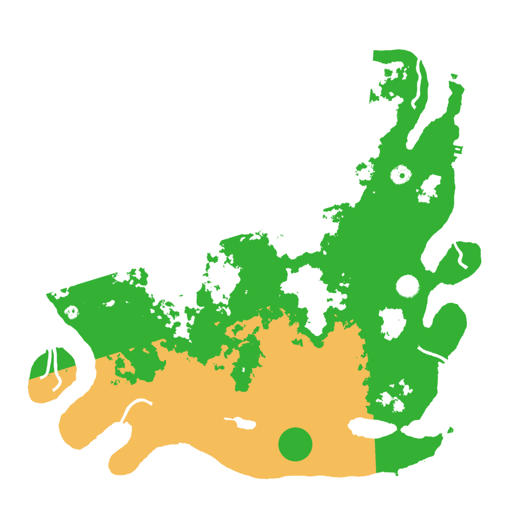 Biome Rust Map: Procedural Map, Size: 4000, Seed: 1757954
