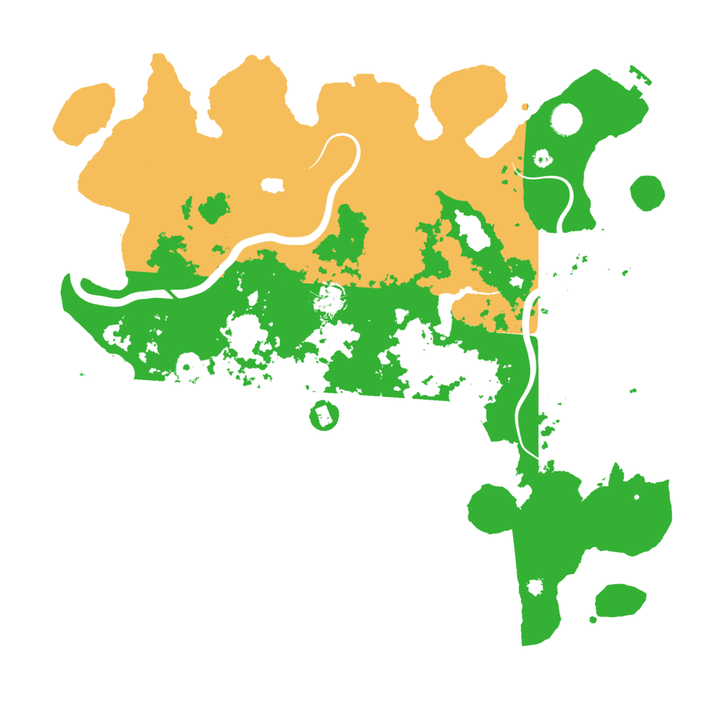 Biome Rust Map: Procedural Map, Size: 4000, Seed: 3339901