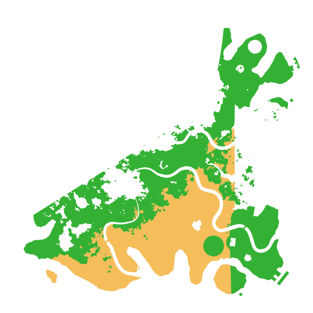 Biome Rust Map: Procedural Map, Size: 4000, Seed: 2948478