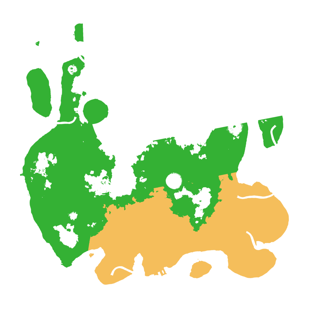 Biome Rust Map: Procedural Map, Size: 3500, Seed: 6373370