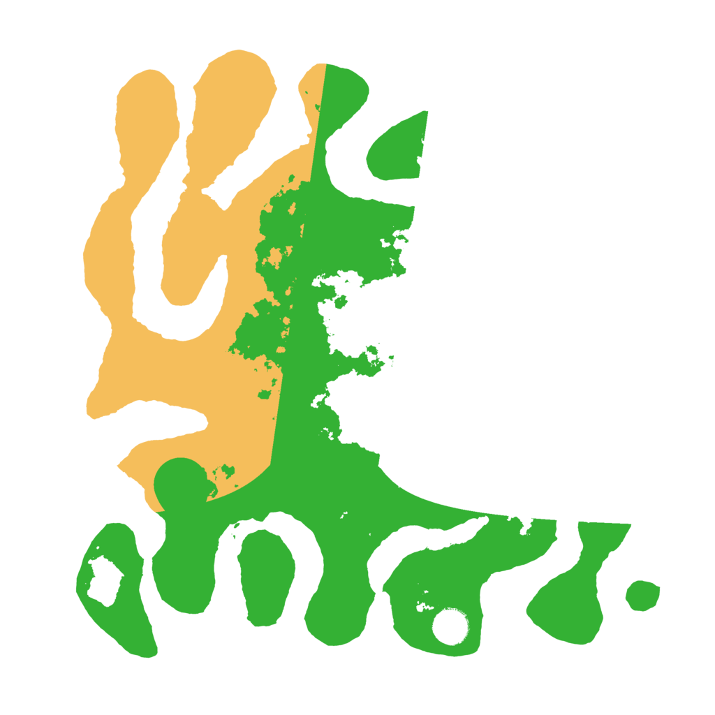 Biome Rust Map: Barren, Size: 3500, Seed: 4939969