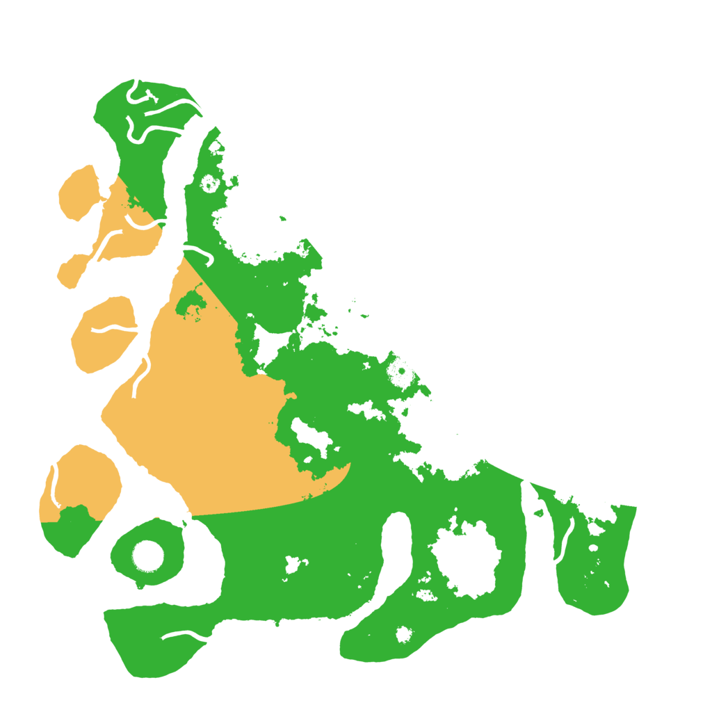 Biome Rust Map: Procedural Map, Size: 4000, Seed: 4664252