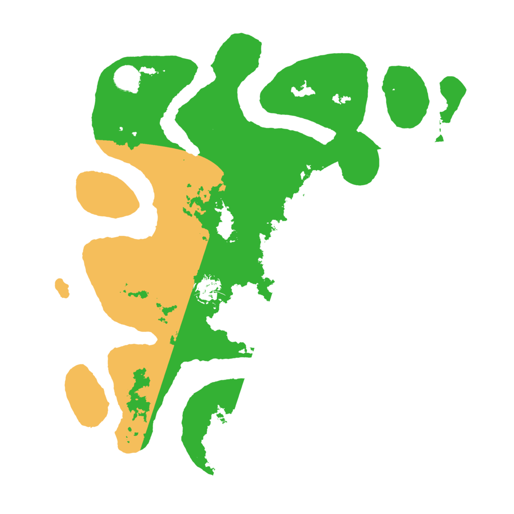 Biome Rust Map: Barren, Size: 3500, Seed: 3566522