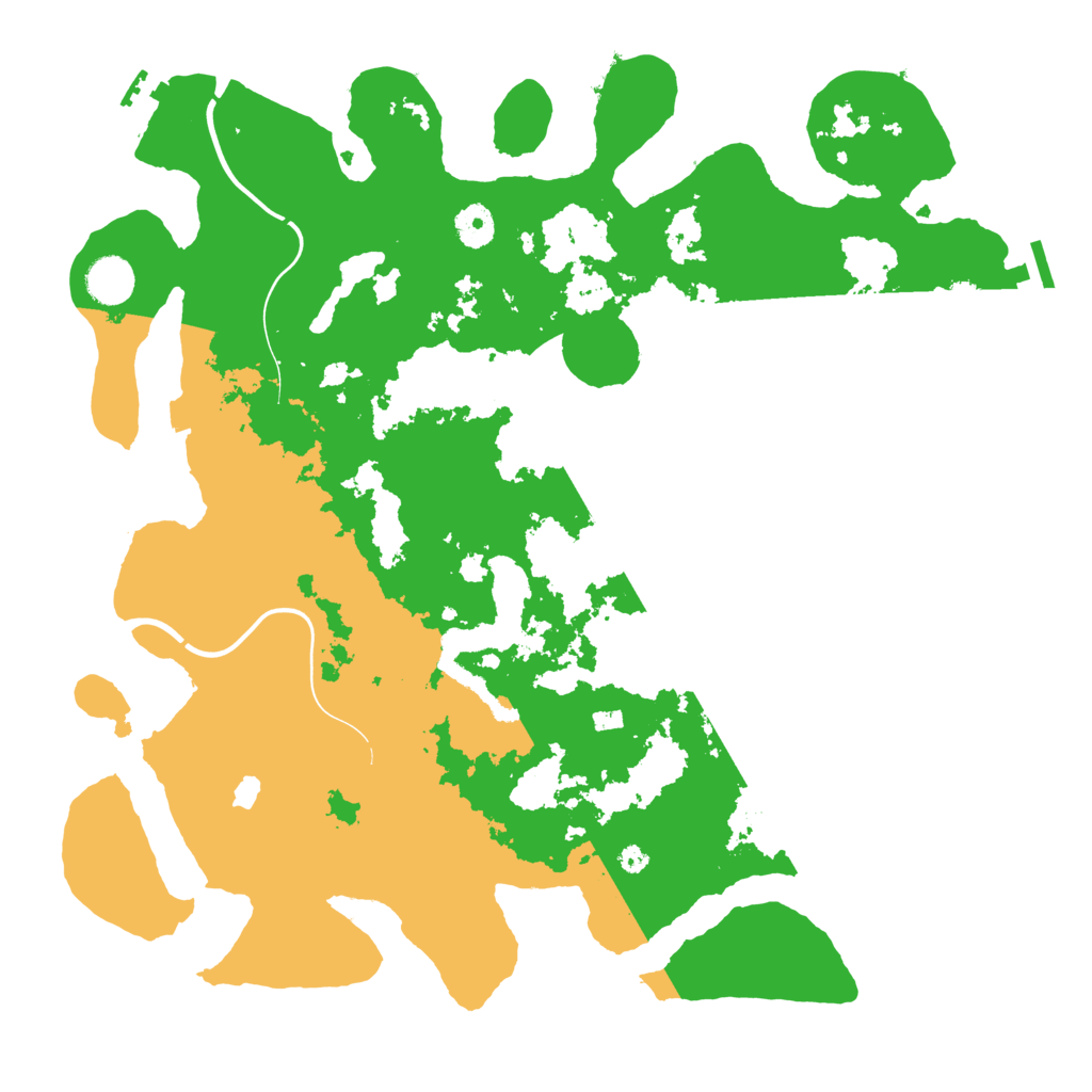 Biome Rust Map: Procedural Map, Size: 4000, Seed: 558214