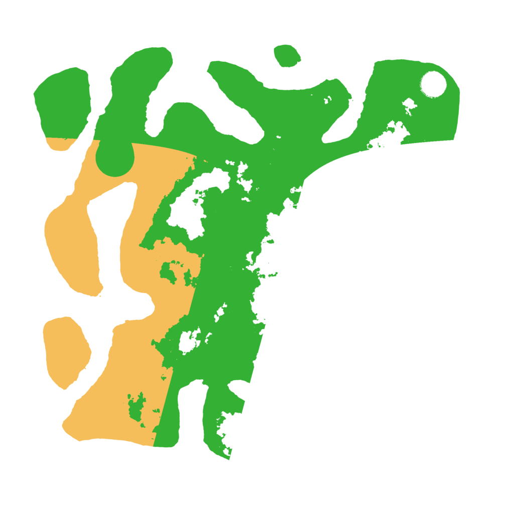 Biome Rust Map: Barren, Size: 3500, Seed: 3521992