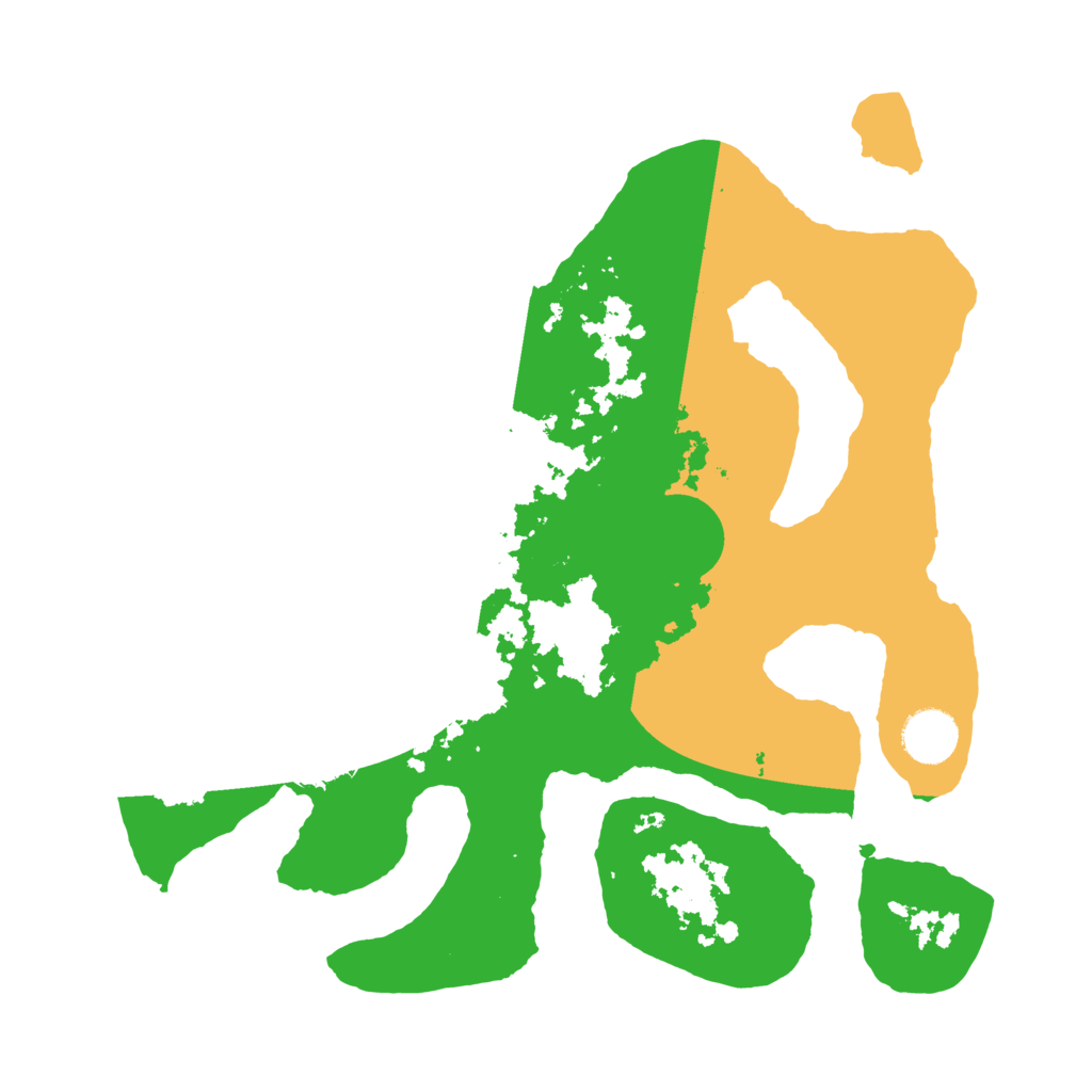 Biome Rust Map: Barren, Size: 3500, Seed: 1723920