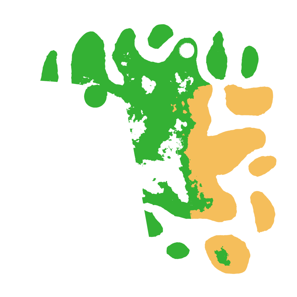 Biome Rust Map: Barren, Size: 3500, Seed: 4977867